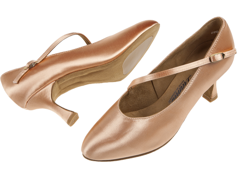 Peotantsukingad - satiin, beez, normaalsele jalale, flare konts 6,5 cm