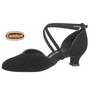 Peotantsukingad - seemisnahk, must, Spanish konts 4,2 cm,