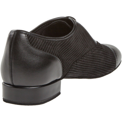 Meeste tantsukingad - must nahk\seemisnahk, normaalsele jalale, konts 2cm