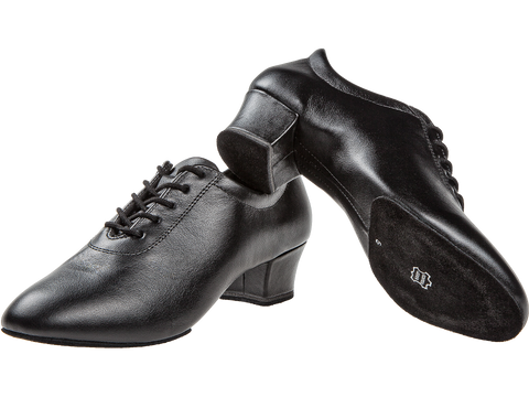 Naiste trennikingad - nahk, musta värvi, Cuban konts 3,7 cm