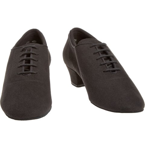 Naiste trennikingad - musta värvi microfiber, normaalsele jalale, Cuban konts 3,7 cm