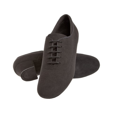 Naiste trennikingad - musta värvi microfiber, normaalsele jalale, Cuban konts 3,7 cm