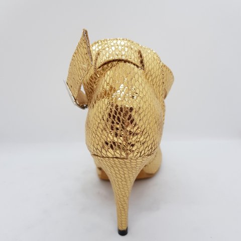 Ladina tantsukingad - kuldsed, tikk konts 8,5 cm