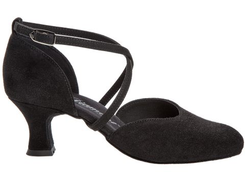 Peotantsukingad - seemisnahk, musta värvi, eriti laiale jalale, spanish konts 5,5 cm