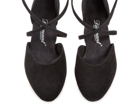 Peotantsukingad - seemisnahk, musta värvi, eriti laiale jalale, spanish konts 5,5 cm