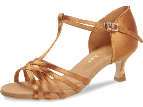 Ladina tantsukingad - normaalsele jalale, tume satiin