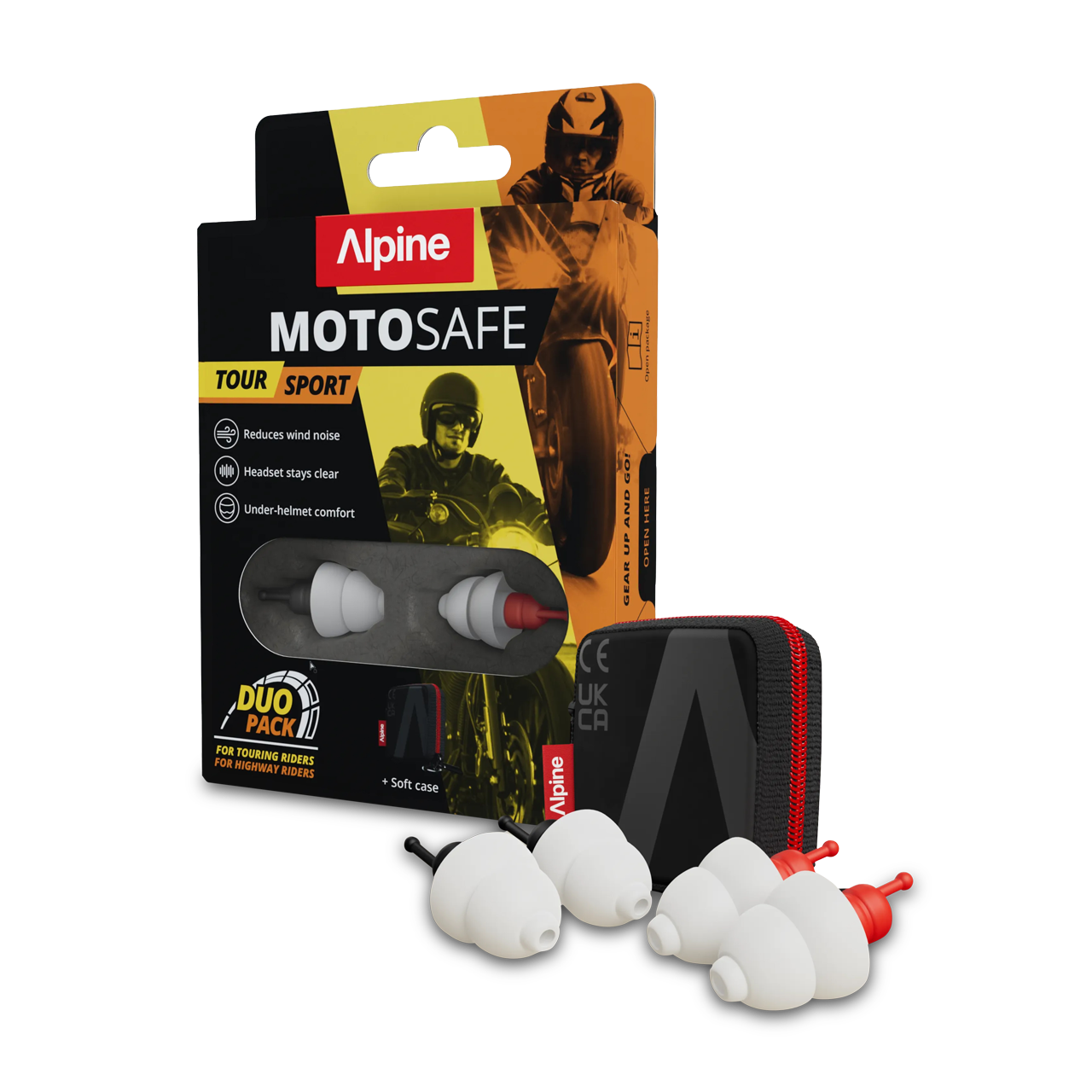 Alpine MotoSafe Duo Pack earplugs - 2026