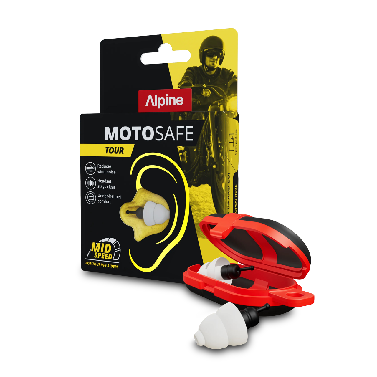 Alpine MotoSafe Tour Pack earplugs - 2026