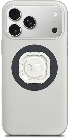 Quad Lock iPhone 18 Pro Max MAG -suojakuori (valkoinen)