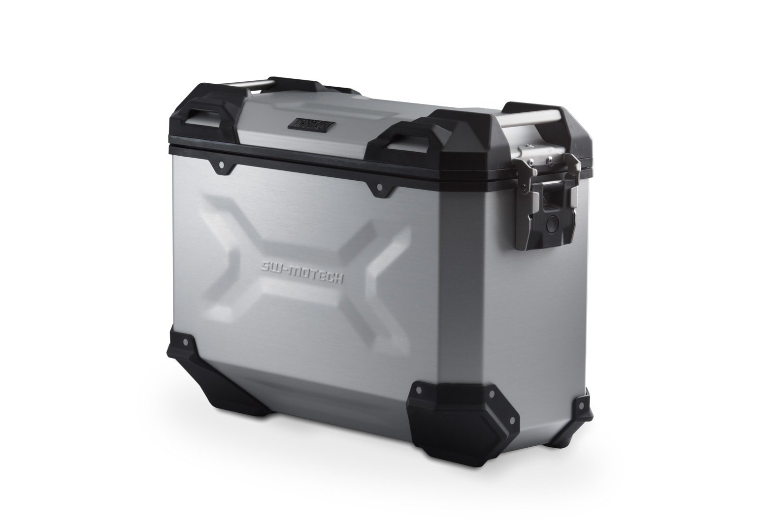 SW-Motech TRAX ADV M правый боковой кофр, алюминий, 37 л (серебристый)