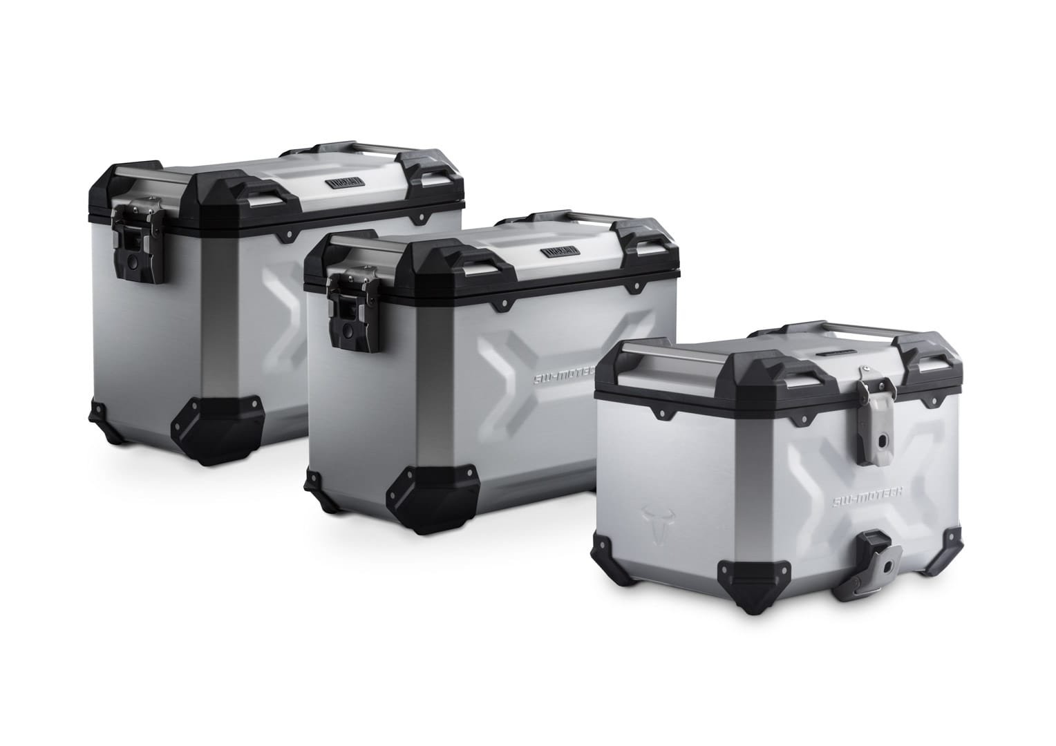 SW-Motech TRAX ADV luggage set (silver) Ducati Multistrada V2 / V2 S (24-)