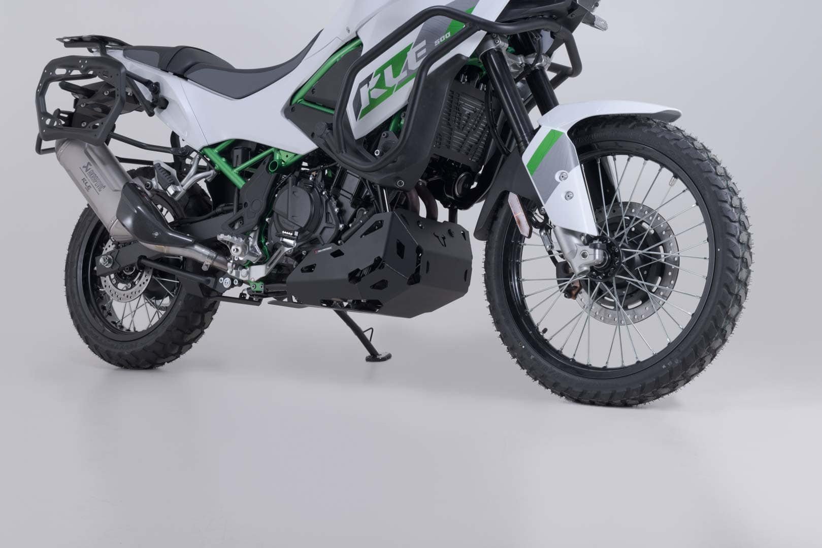 SW-Motech moottorinsuoja (musta) Kawasaki KLE500 / KLE500 SE (26-)