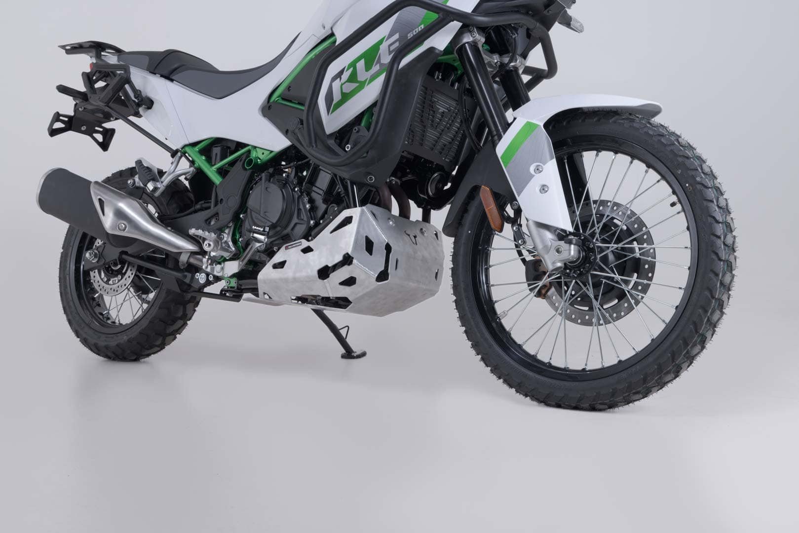SW-Motech engine guard (silver) Kawasaki KLE500 / KLE500 SE (26-)