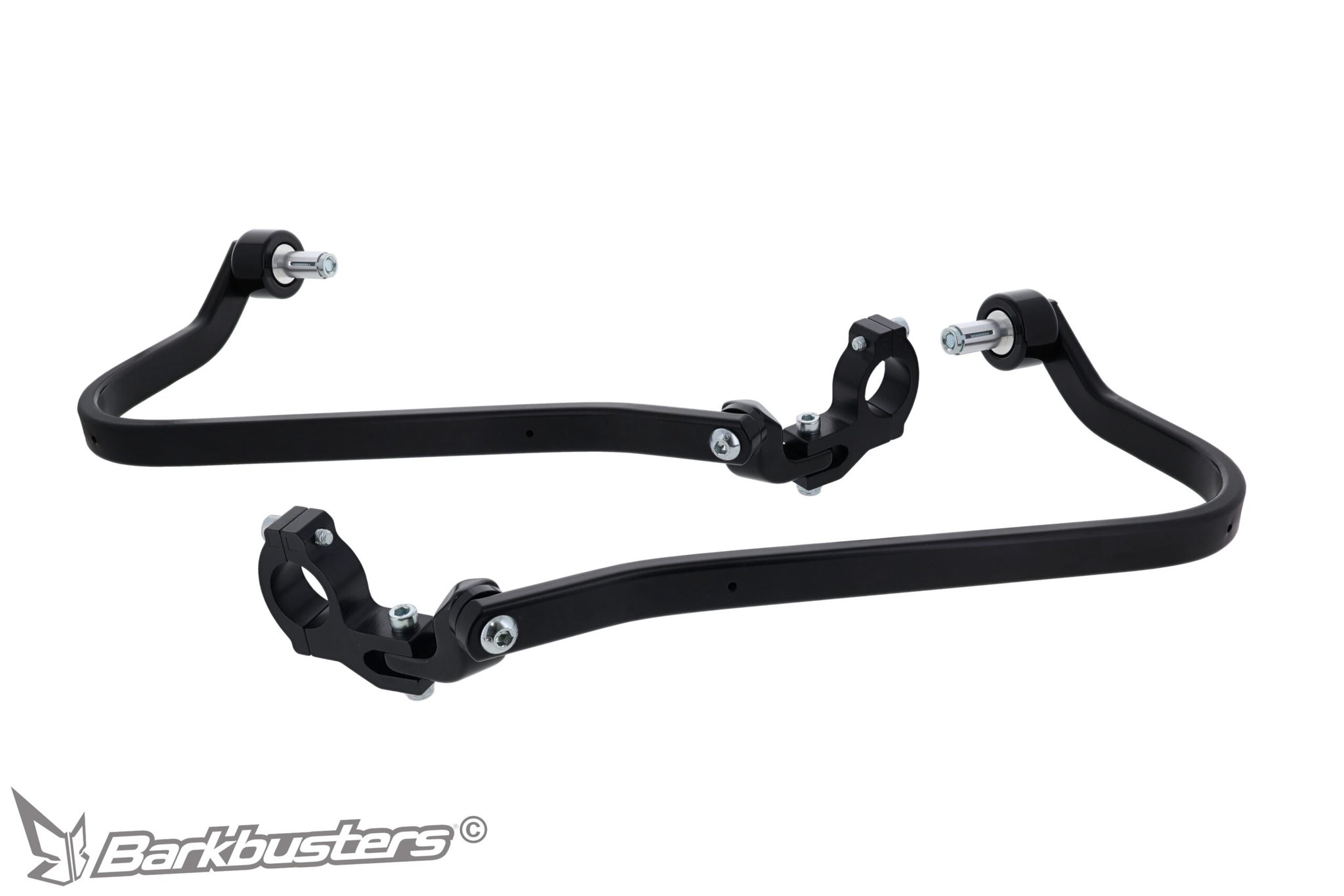 Barkbusters käekaitsmete kinnituste komplekt (kahe punkti kinnitus) DUCATI DESERT X (26-) (must)