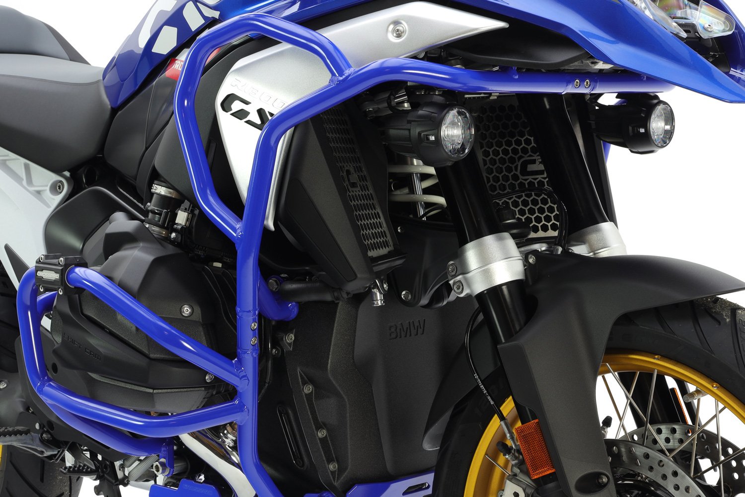 Crosspro Aluminium Crash Bar (blue) BMW R 1300 GS (23-) / GS Triple Black (23-24) / GS Trophy (23-24)