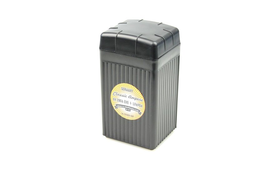 LiFePo4 Classic Oldtimer motorcycle starter battery 6V 280A