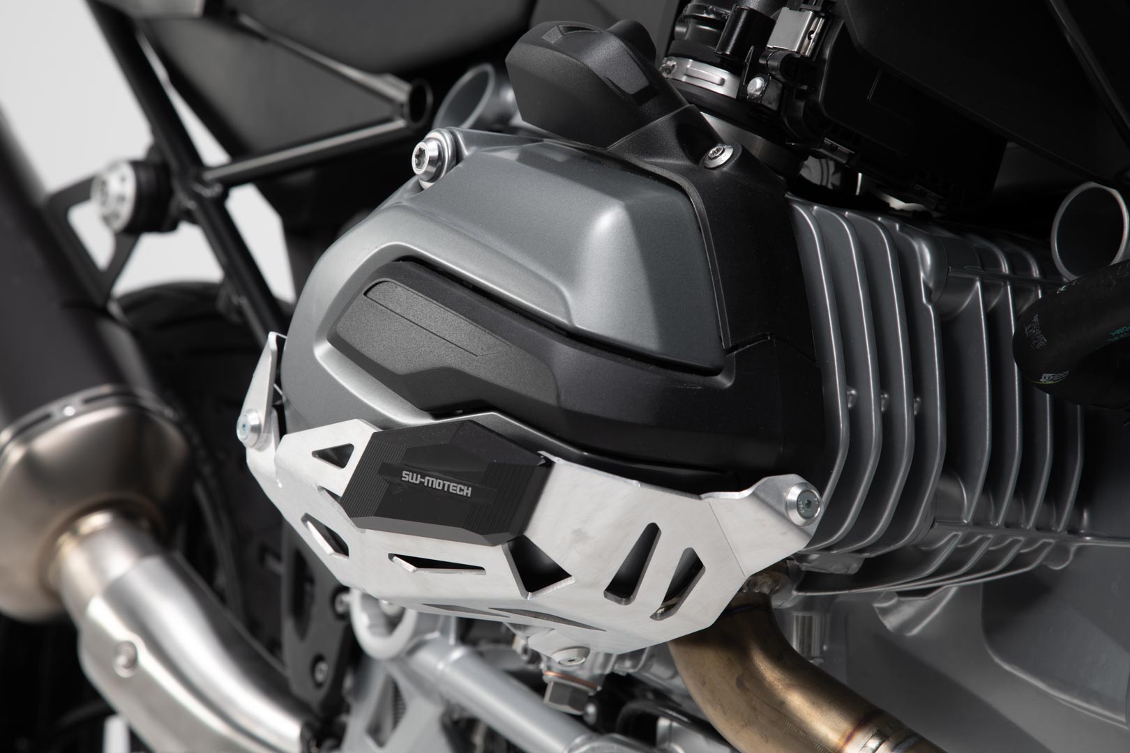 Black Sw-Motech Upper Protection Bar BMW R1200GS  08-12  Only In V With Sw Sbl