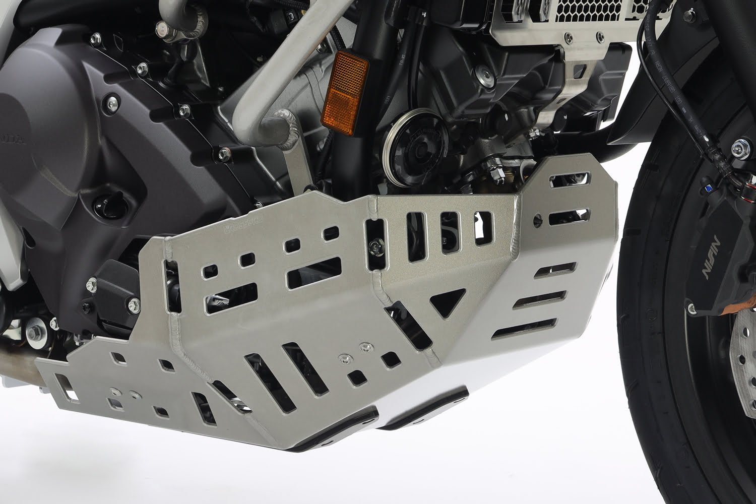 Crosspro alumiiniumist mootorikaitse (hõbedane) Honda NC 750X (21-25) DCT
