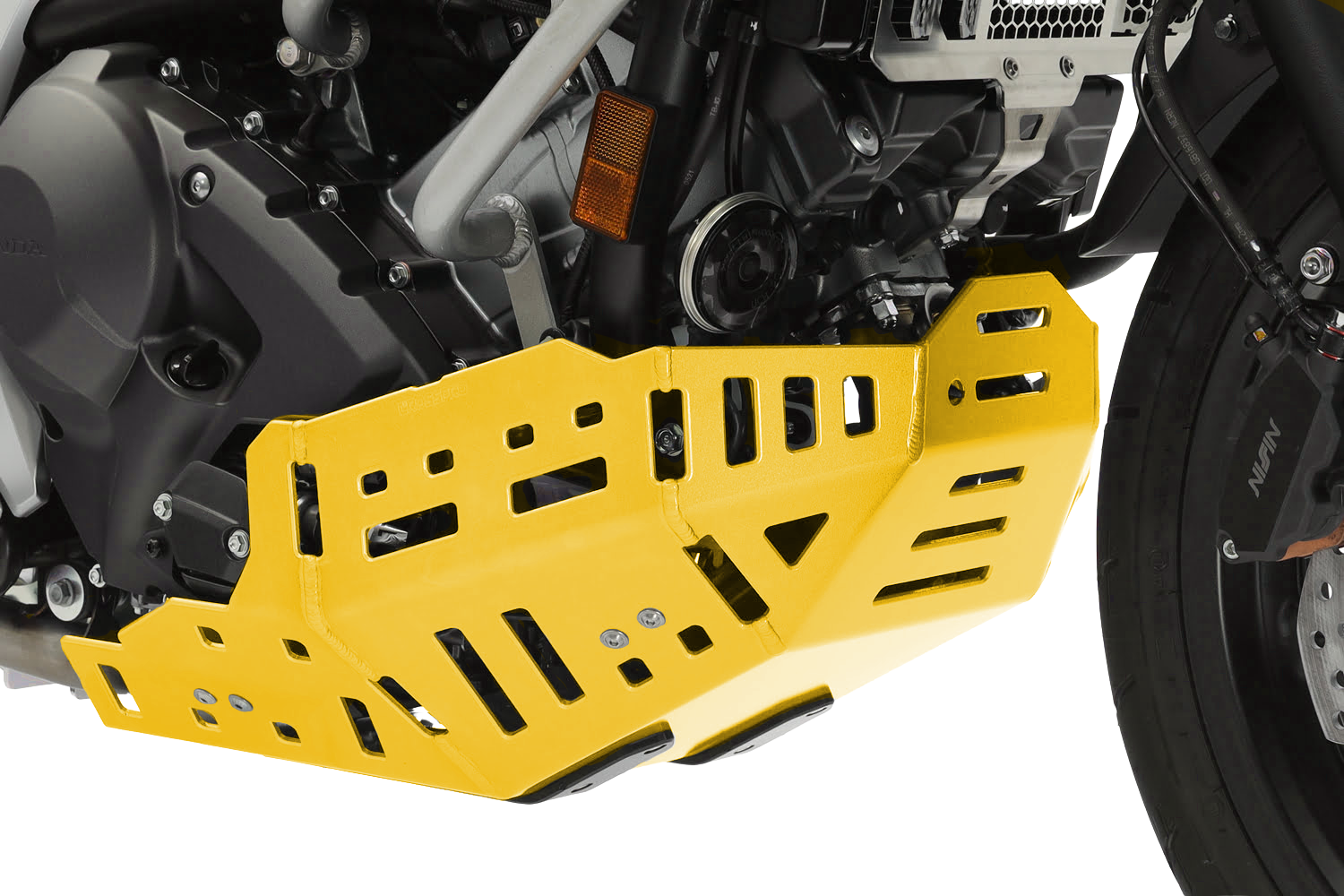 Crosspro alumiiniumist mootorikaitse (kollane) Honda NC 750X (21-25) DCT