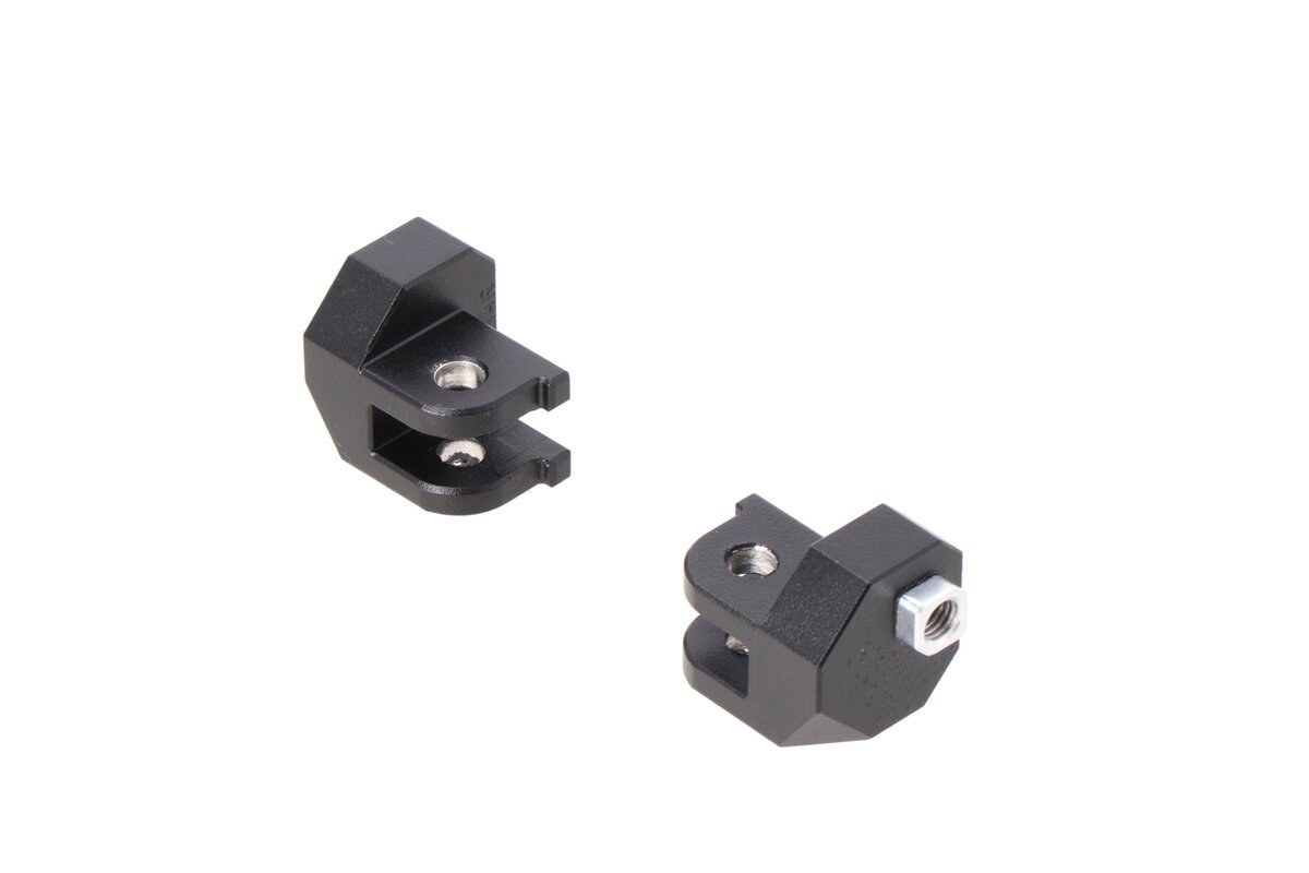 SW-Motech mounting kit for ION footrest (silver) Honda / BMW / Triumph - models