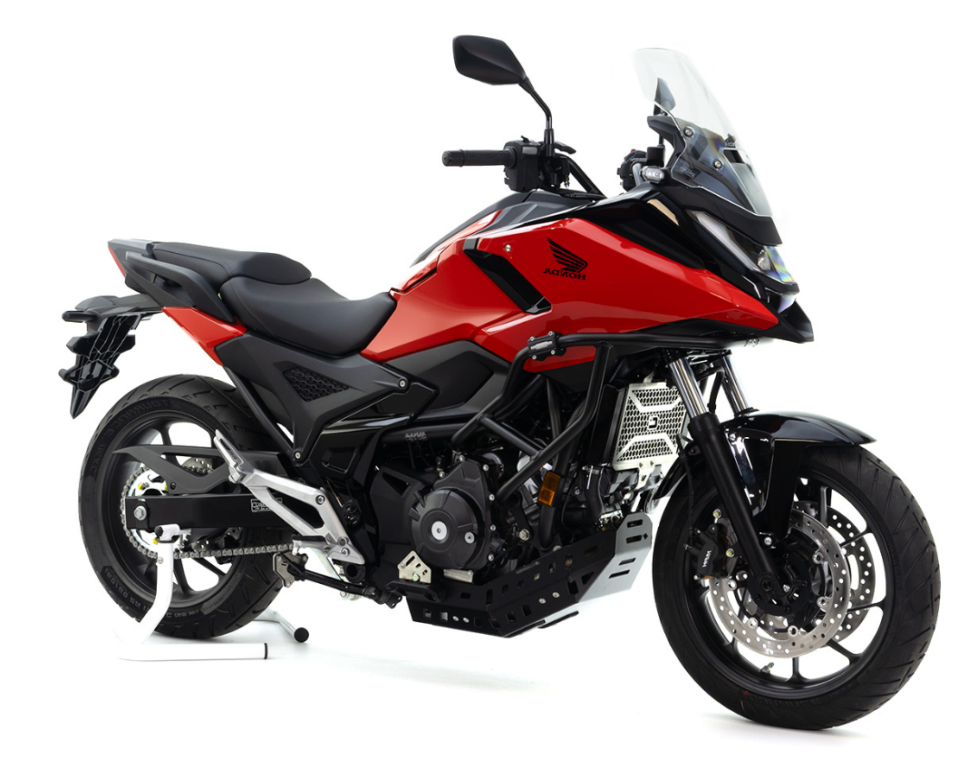 Crosspro alumiiniumist kukkumisraud (mattmust) Honda NC 750X 2025