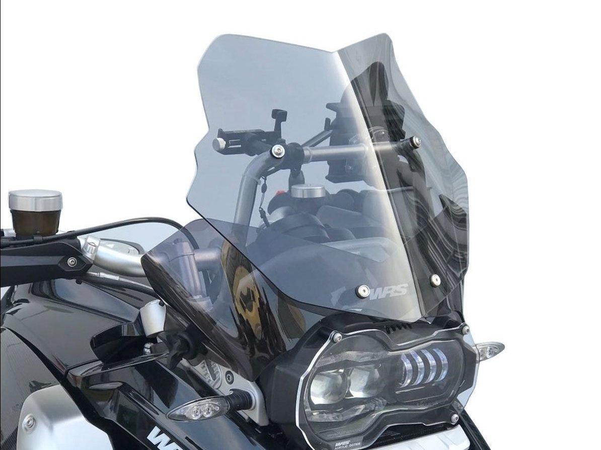 WRS tuuleklaas EVO BMW R 1200 GS/ADV 2004-2012 (LED) kergelt toonitud