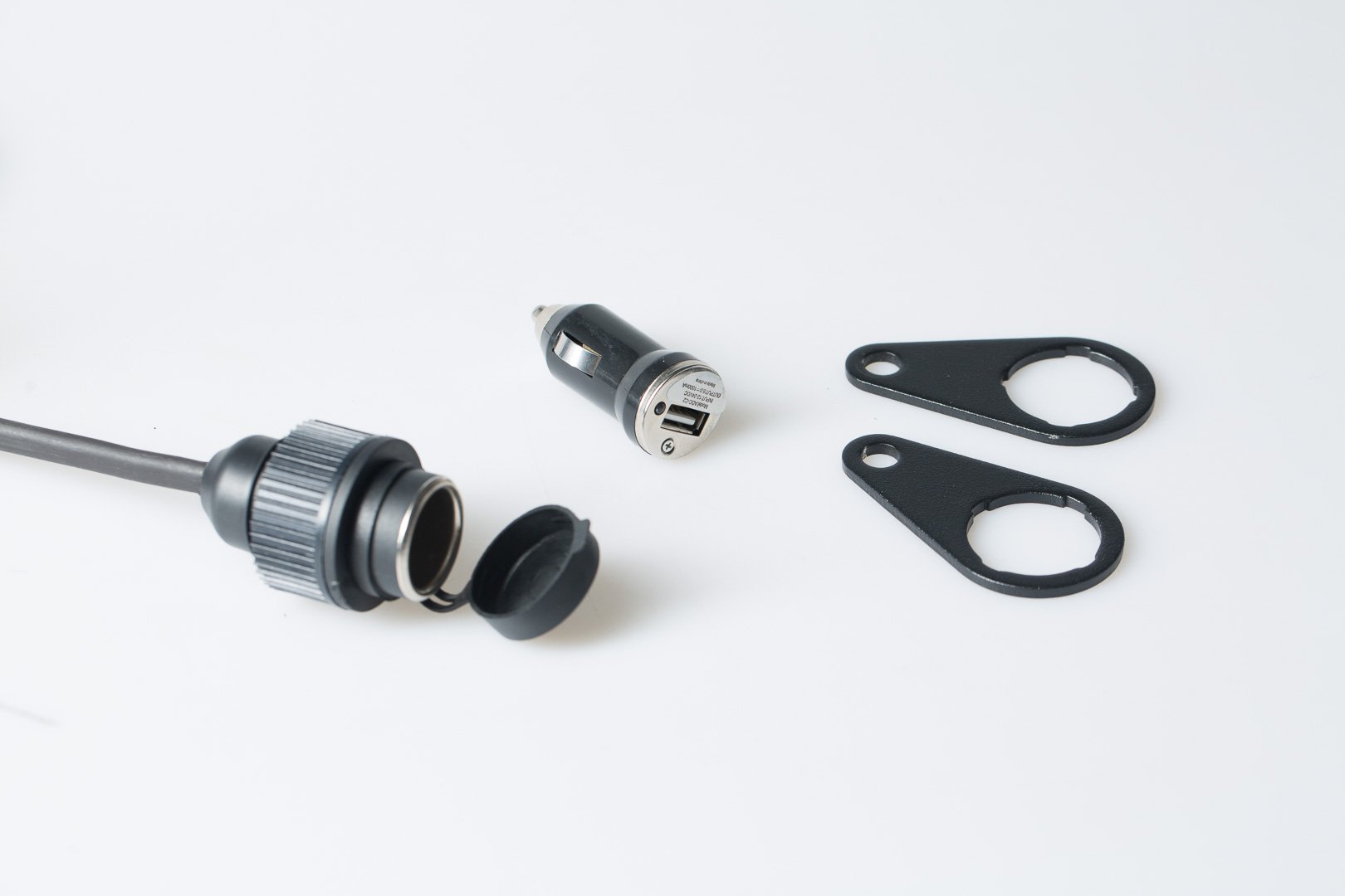 SW-Motech Universal Electric Kit - cigar lighter socket, USB power port, mounting kit