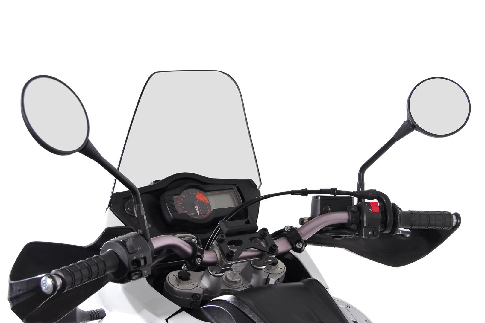 SW-Motech GPS mount for handlebar (black) Beta / BMW / KTM