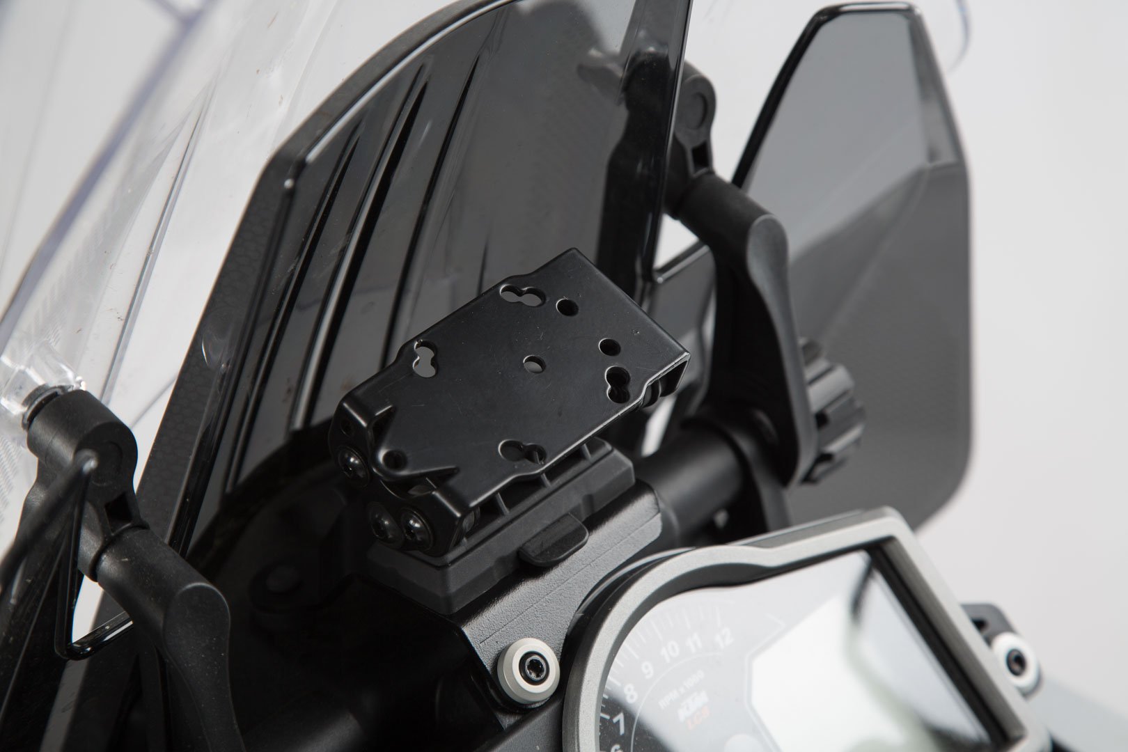 SW-Motech GPS mount for cockpit (black) KTM 1290 Super Adventure (14-)