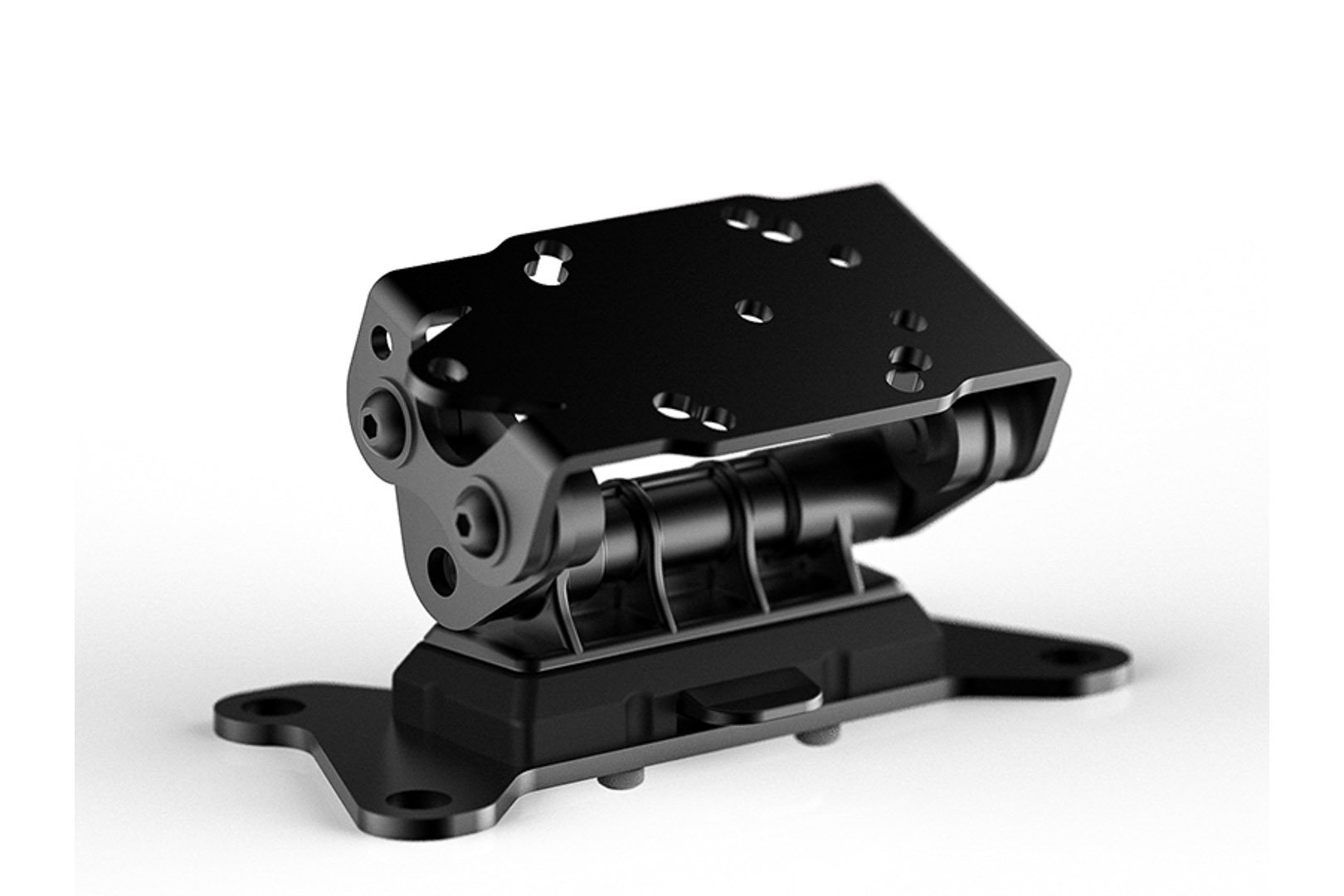 SW-Motech GPS mount for handlebar (black) Kawasaki GTR 1400 (07-)