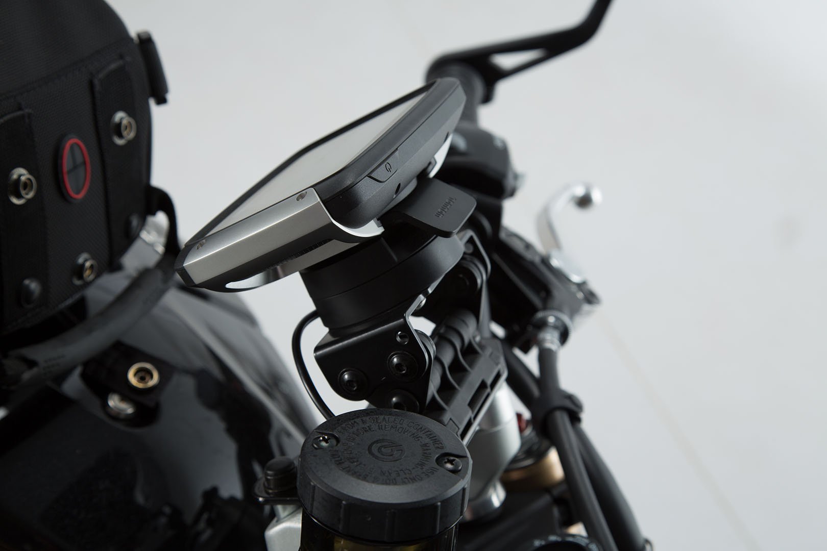 SW-Motech GPS mount for handlebar (black) Triumph Speed Triple 1050 (10-)