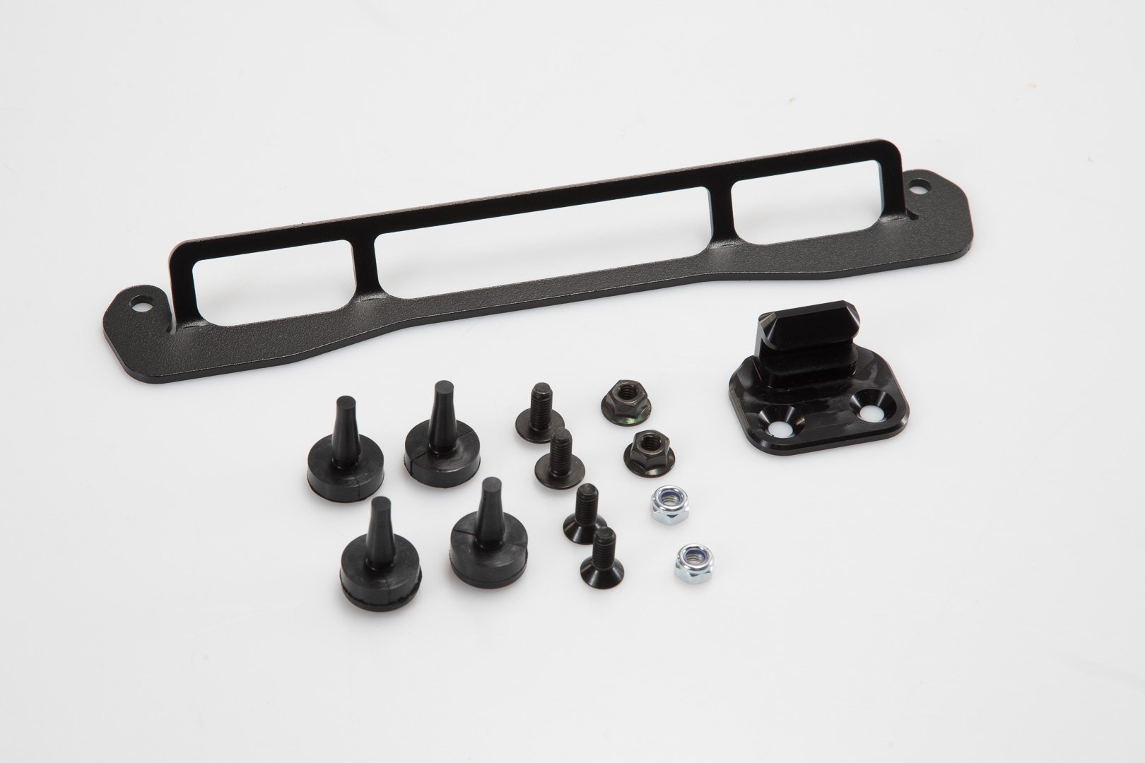 SW-Motech Adapter kit for ADVENTURE-RACK (black) for Shad