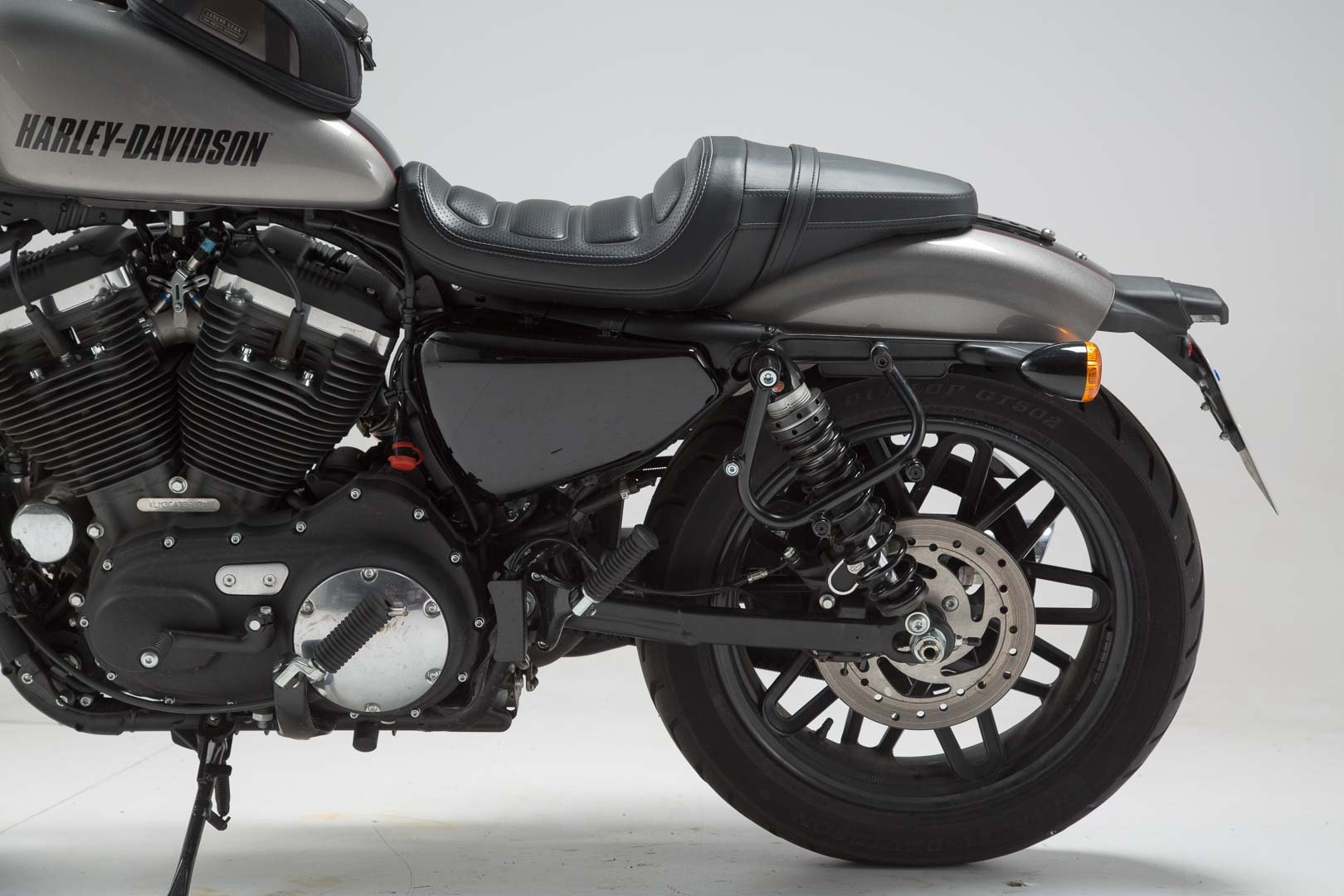 SW-Motech SLC left side carrier Harley Sportster models (04-)