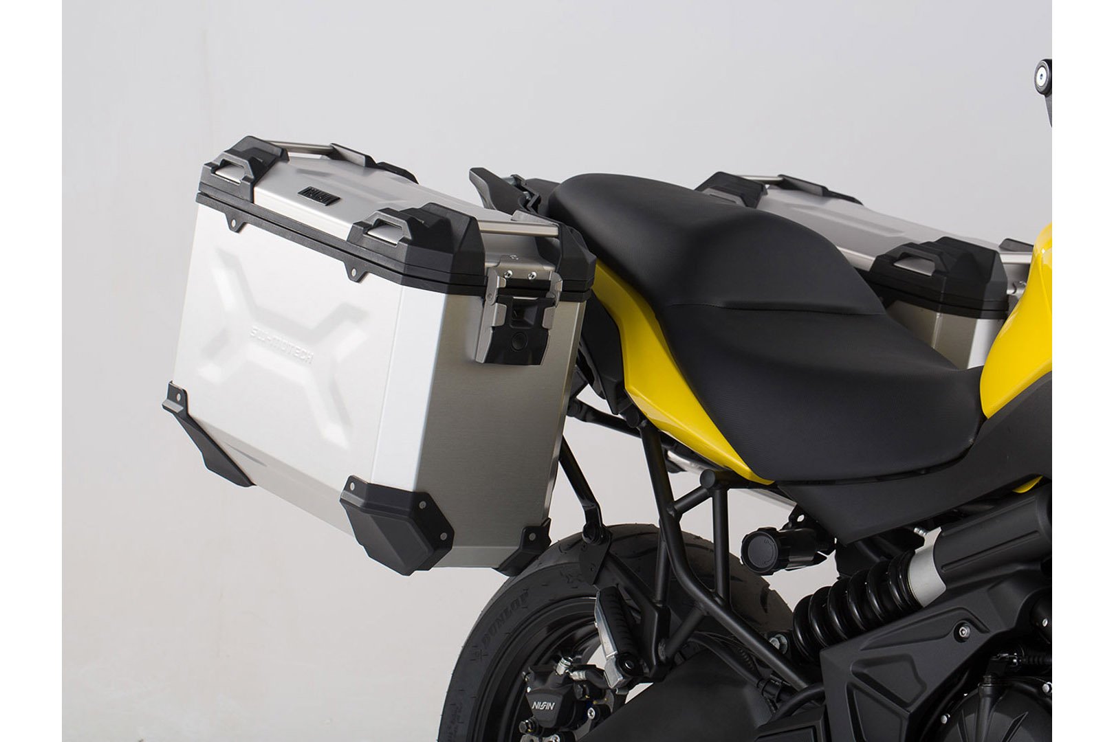 SW-Motech TRAX ADV aluminium case system (silver) 37/37L Kawasaki Versys 650 (15-)