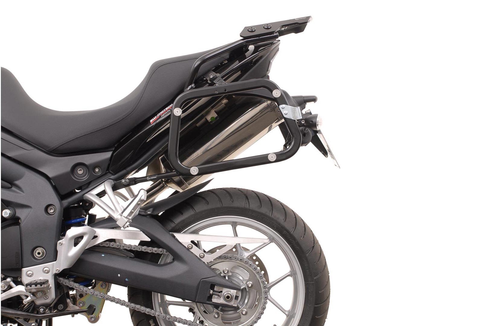 SW-Motech TRAX ADV aluminium case system (silver) 45/37L Triumph Tiger 1050 (06-12)