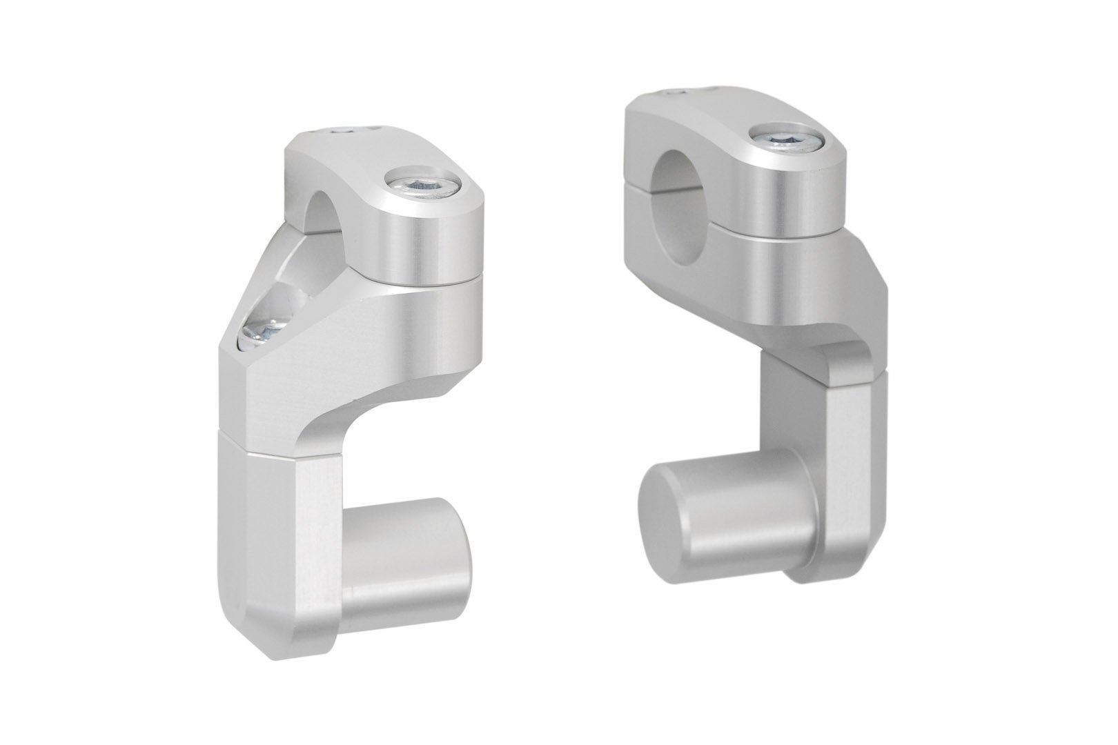 SW-Motech Vario juhtraua 50mm kõrgendused Ø 28 mm juhtrauale (hõbedane)