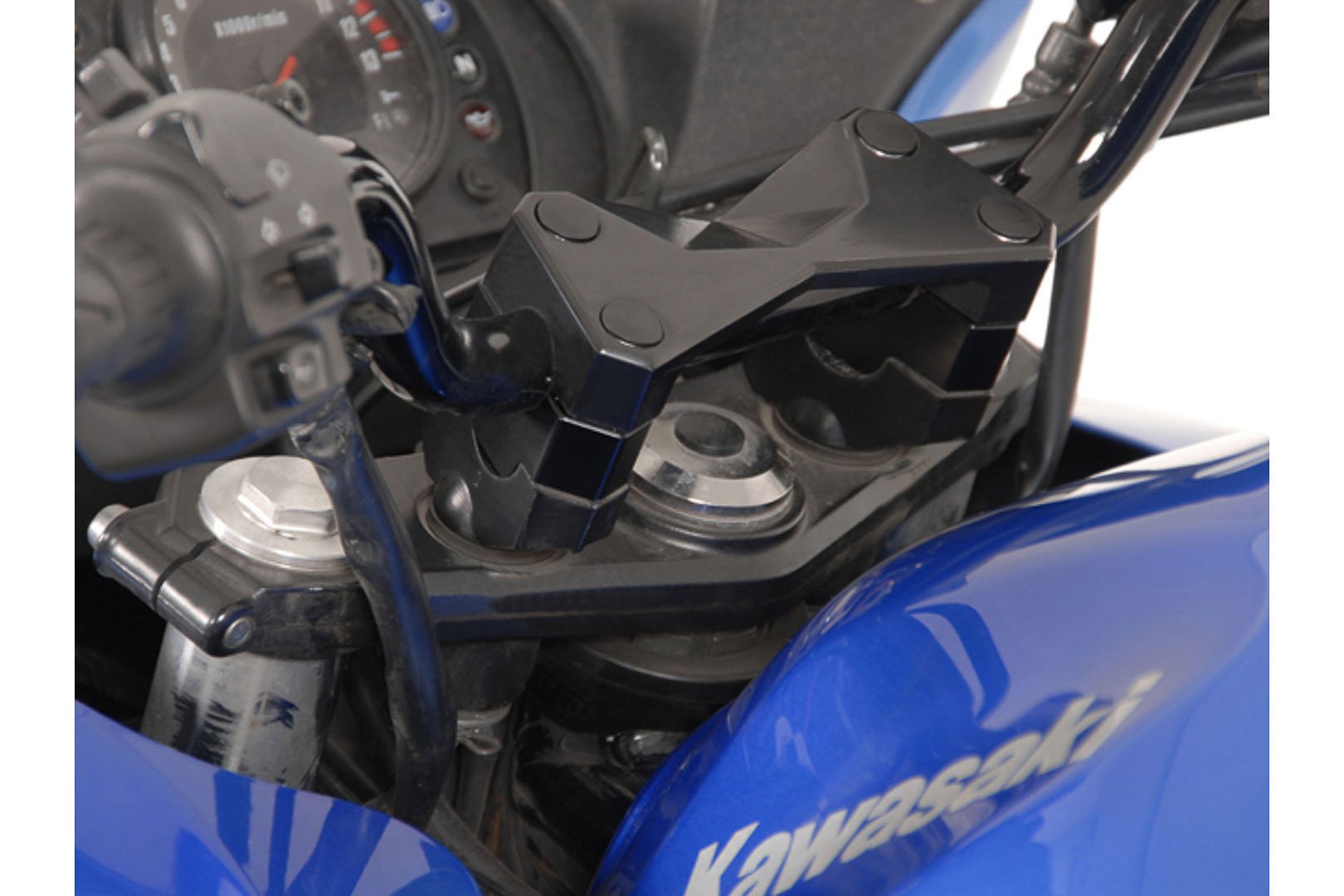 SW-Motech подступенок руля H=20 mm (черный) Kawasaki Z750/R/S, Z1001