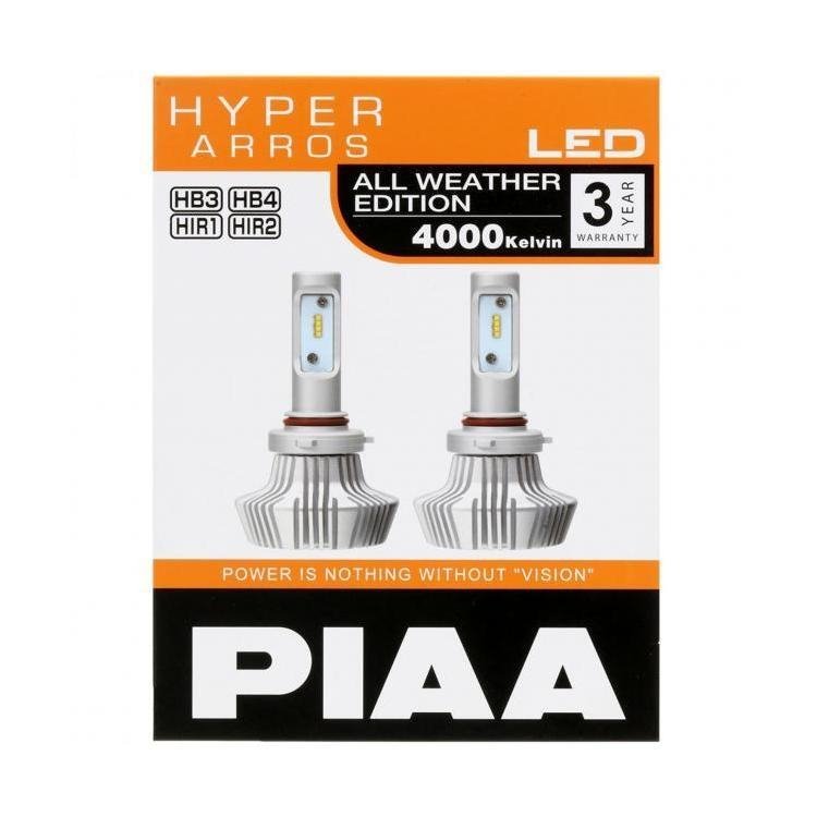 PIAA Hyper Arros HB3/HB4/HIR2 4000K 20W LED Bulb Kit
