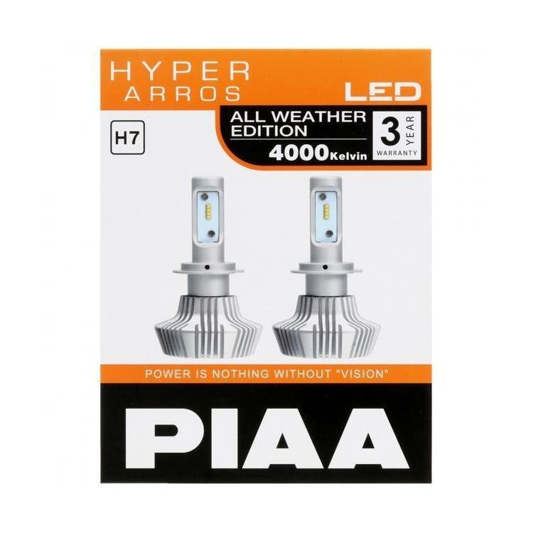 PIAA Hyper Arros H7 4000K LED Bulb Kit