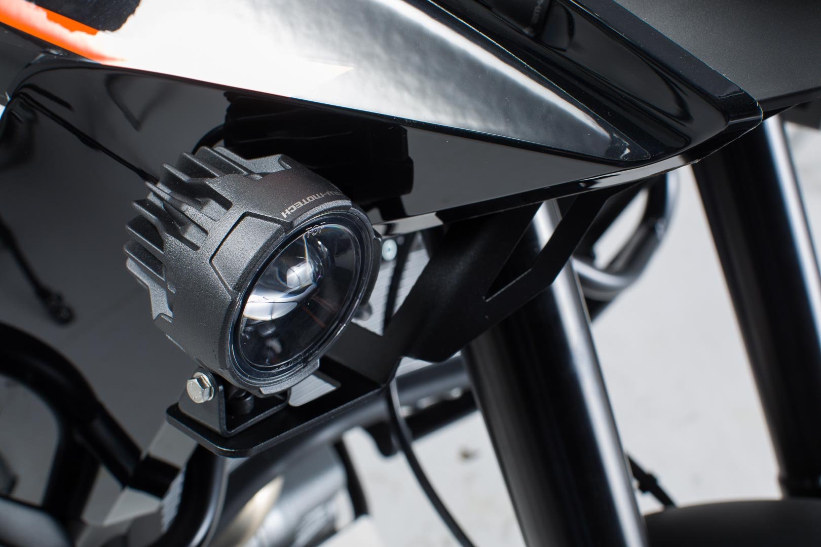 SW-Motech Light mounts (black) KTM 1050/1090 Adv., 1190 Adv./R