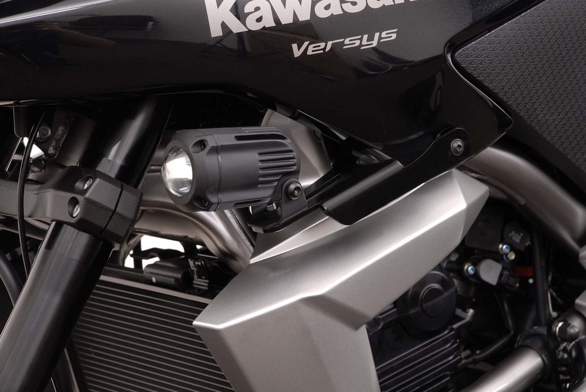 SW-Motech tulede kinnitused (must) Kawasaki Versys 650 (10-14)