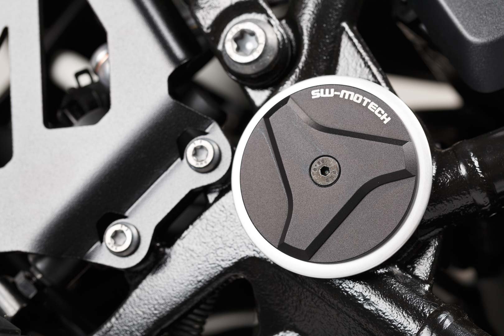 SW-Motech frame cap set (black) BMW R 1200 GS LC / adventure / R 1200 RT