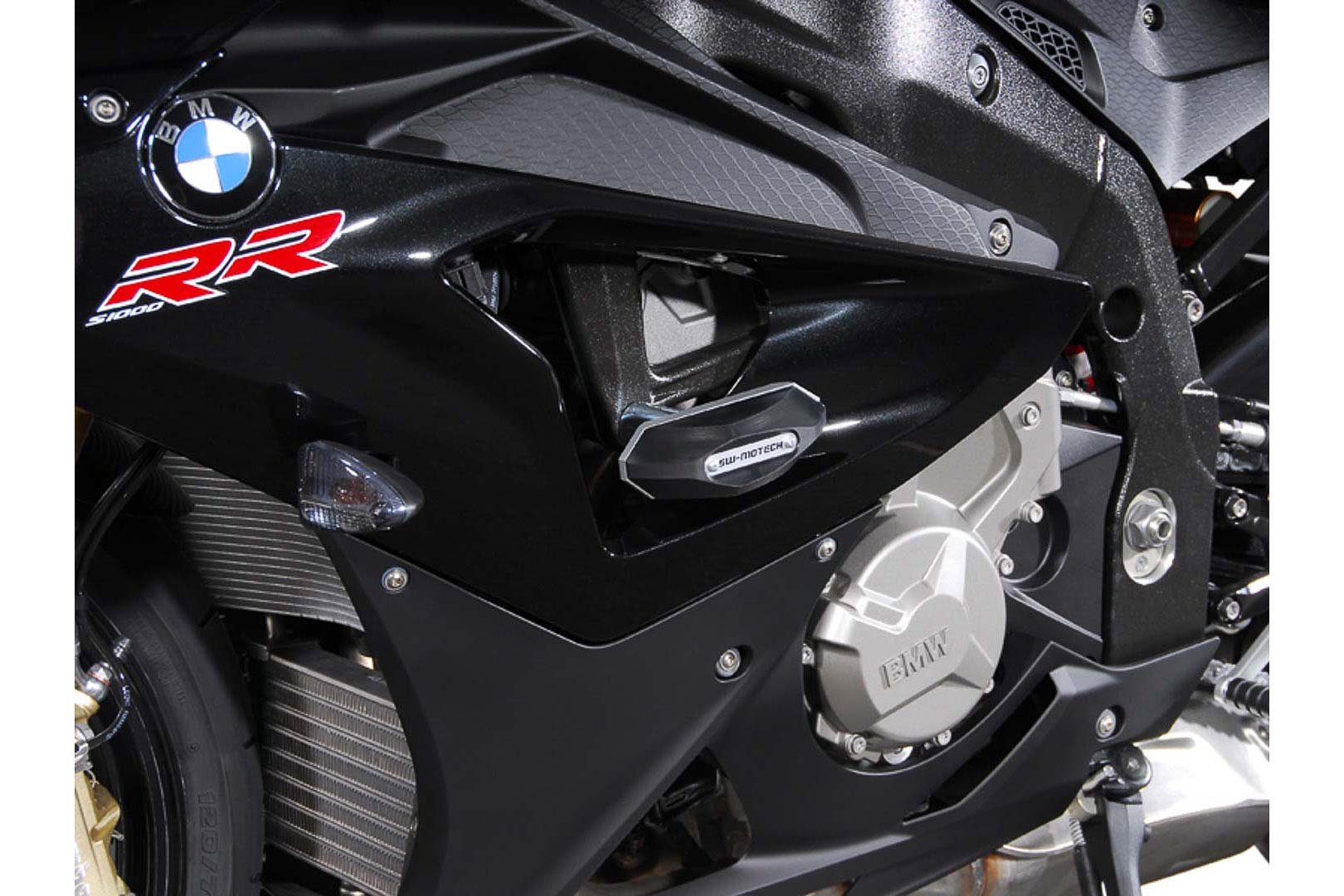 SW-Motech slider set for frame (black) BMW S 1000 RR (10-)