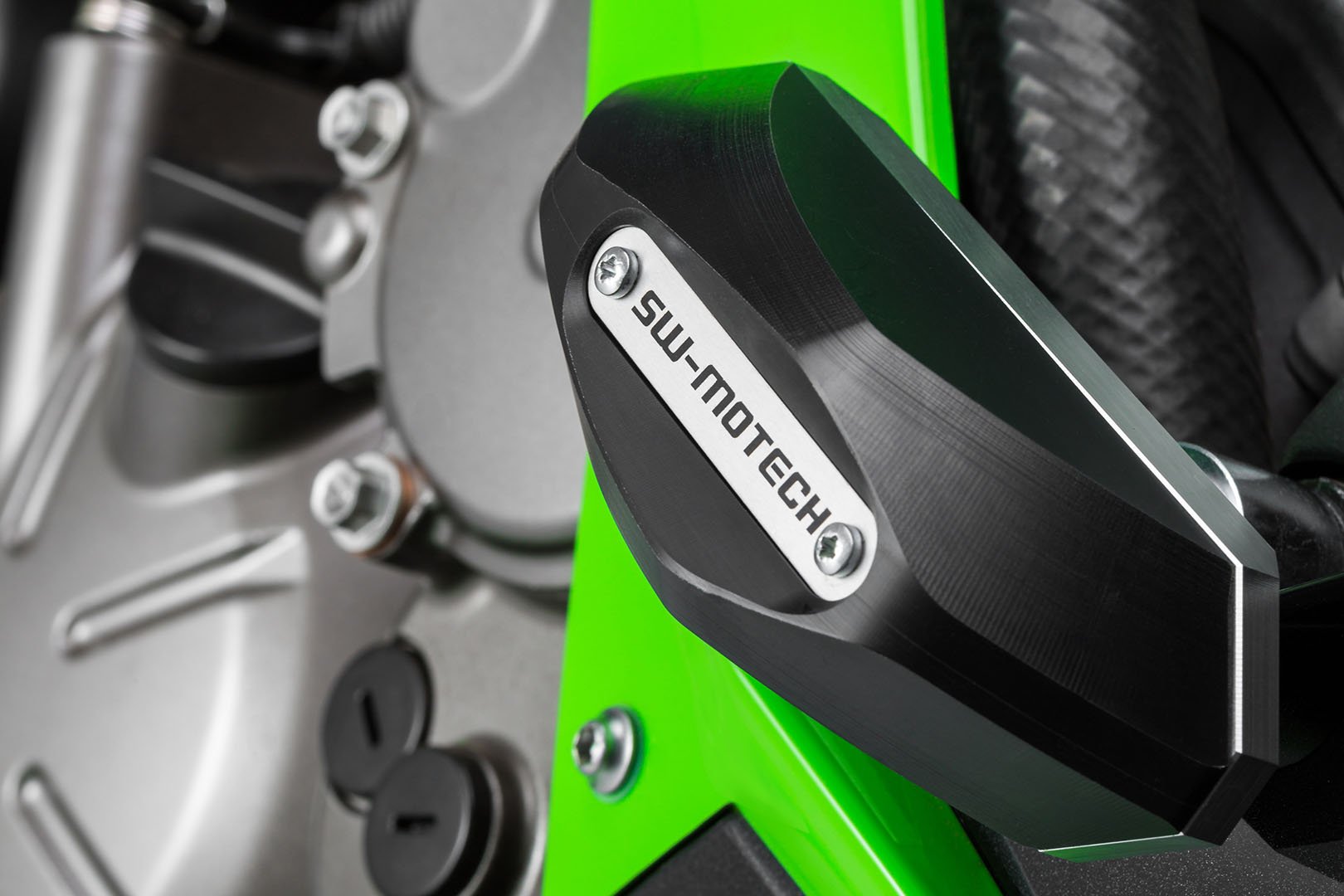 SW-Motech slider set for frame (black) Kawasaki Ninja ZX-6R 636 (13-)