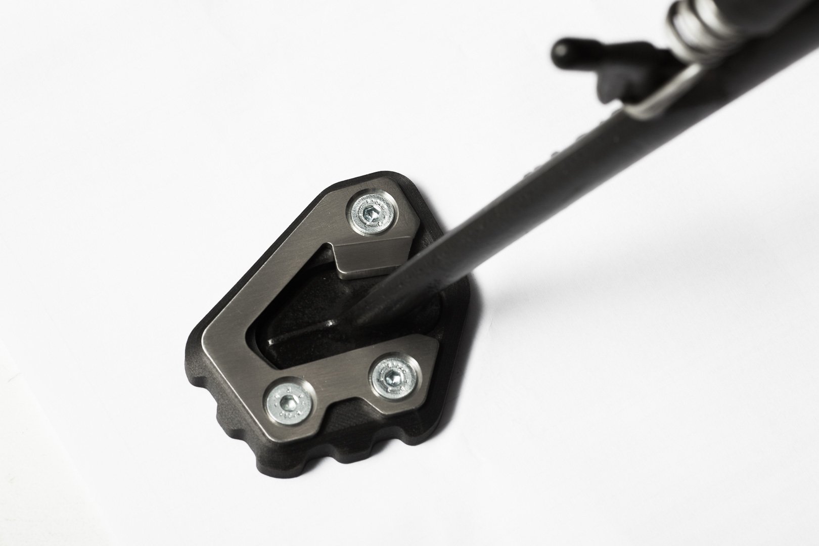 SW-Motech extension for side stand foot (black/silver) BMW F 800 R (15-)/F 800 GT (16-)