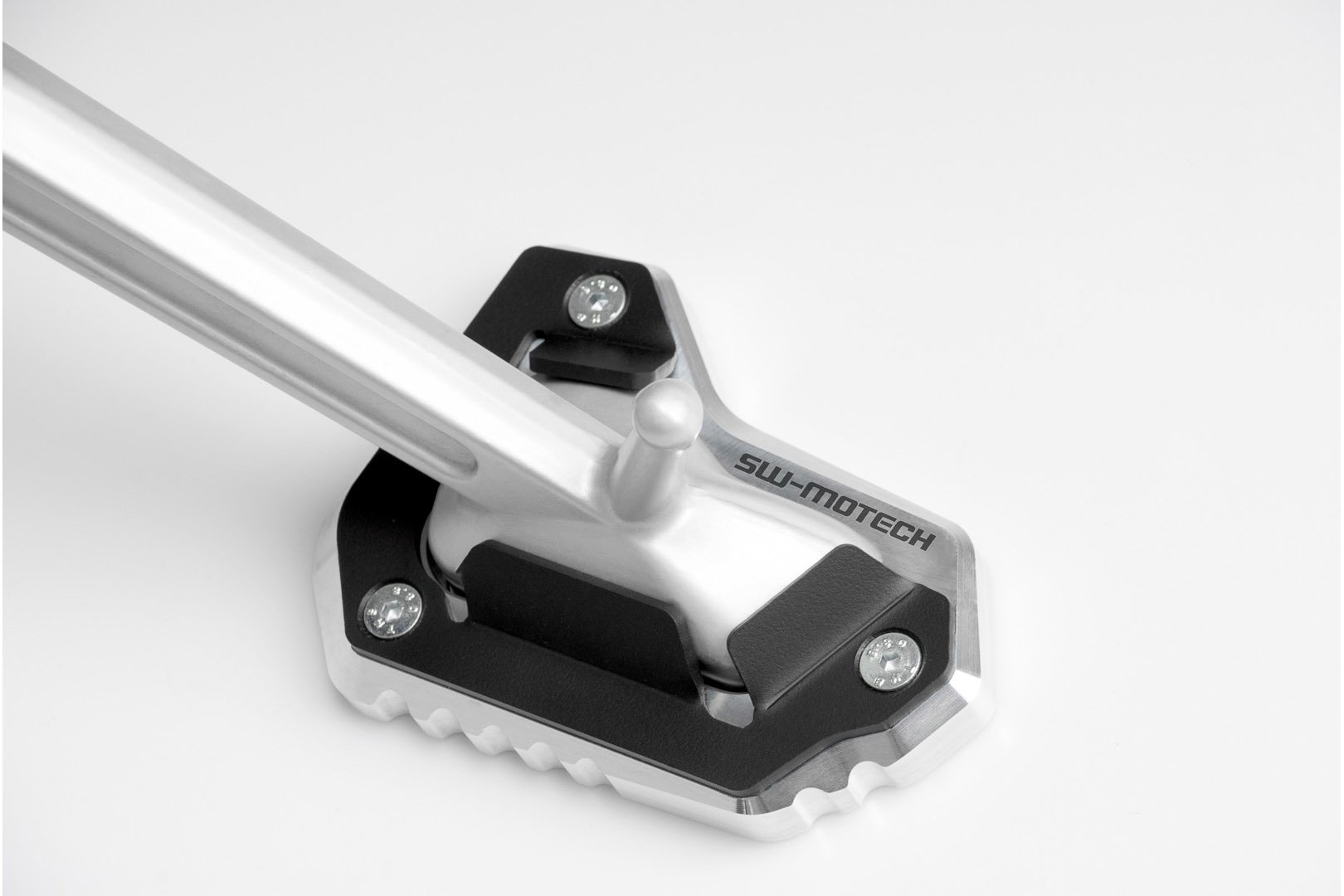 SW-Motech extension for side stand foot (black/silver) Triumph Tiger Explorer (11-15)
