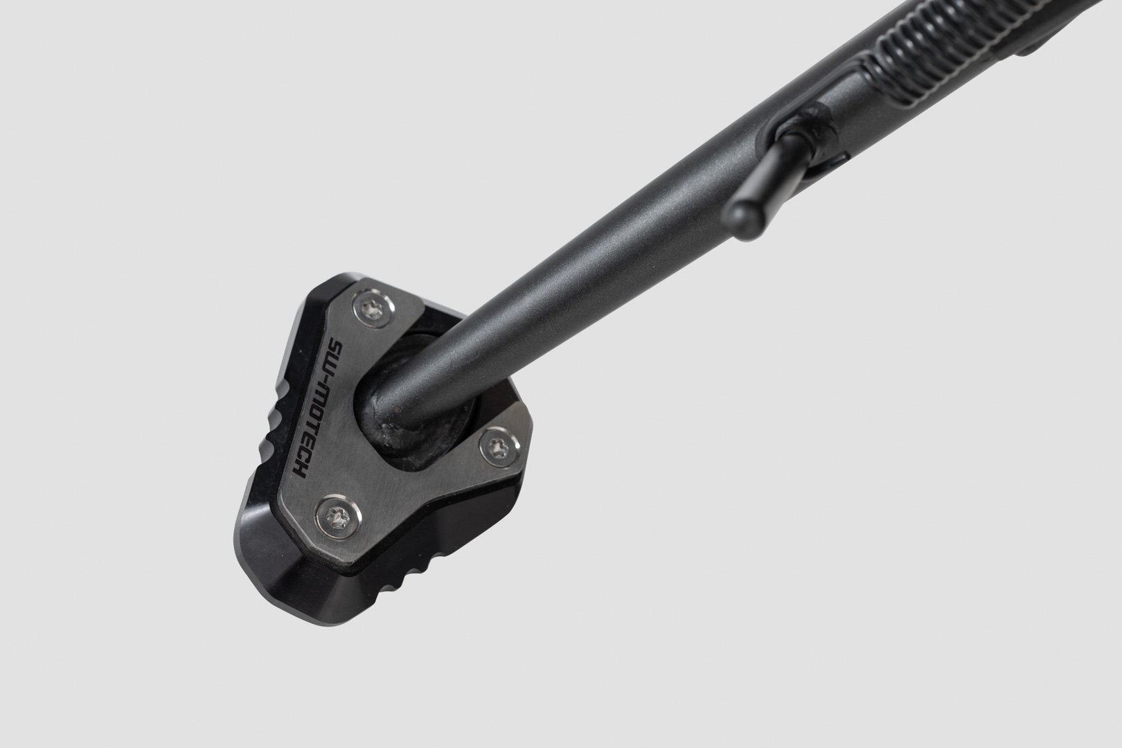 SW-Motech extension for side stand foot (black/silver) Kawa Z900 (16-),Z900RS/Cafe (17-)