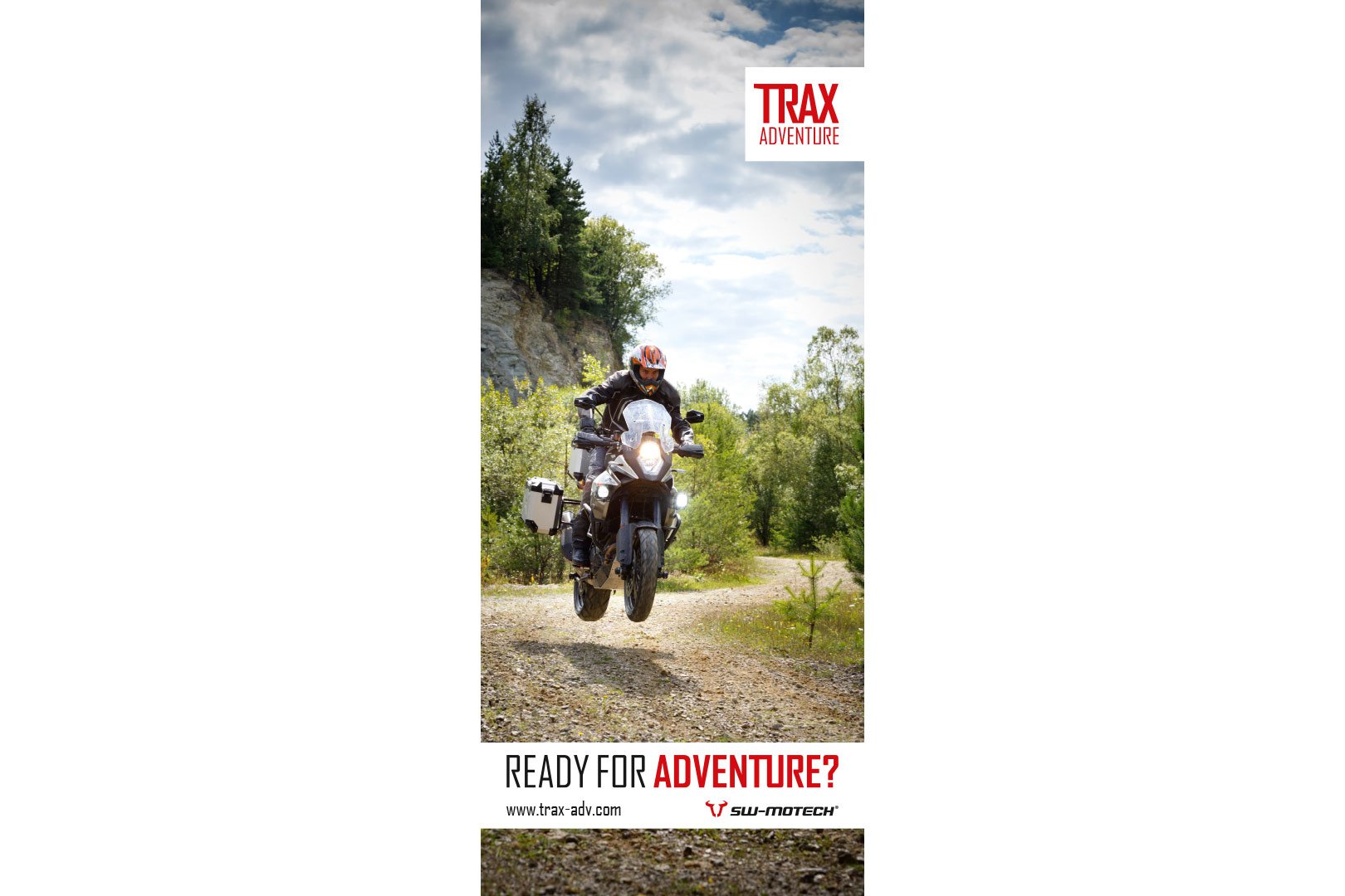 SW-Motech indoor banner TRAX ADV 85 cm x 200 cm