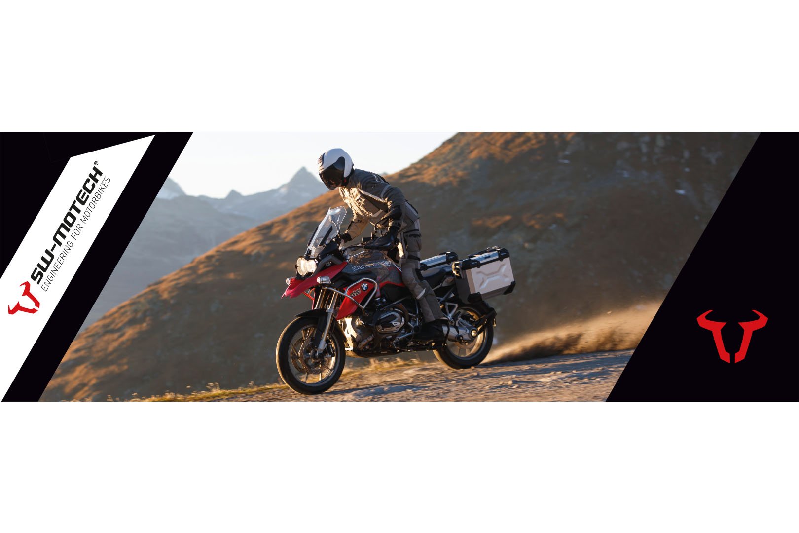 SW-Motech banner R1200GS/TRAX ADV 3000 mm x 1000 mm