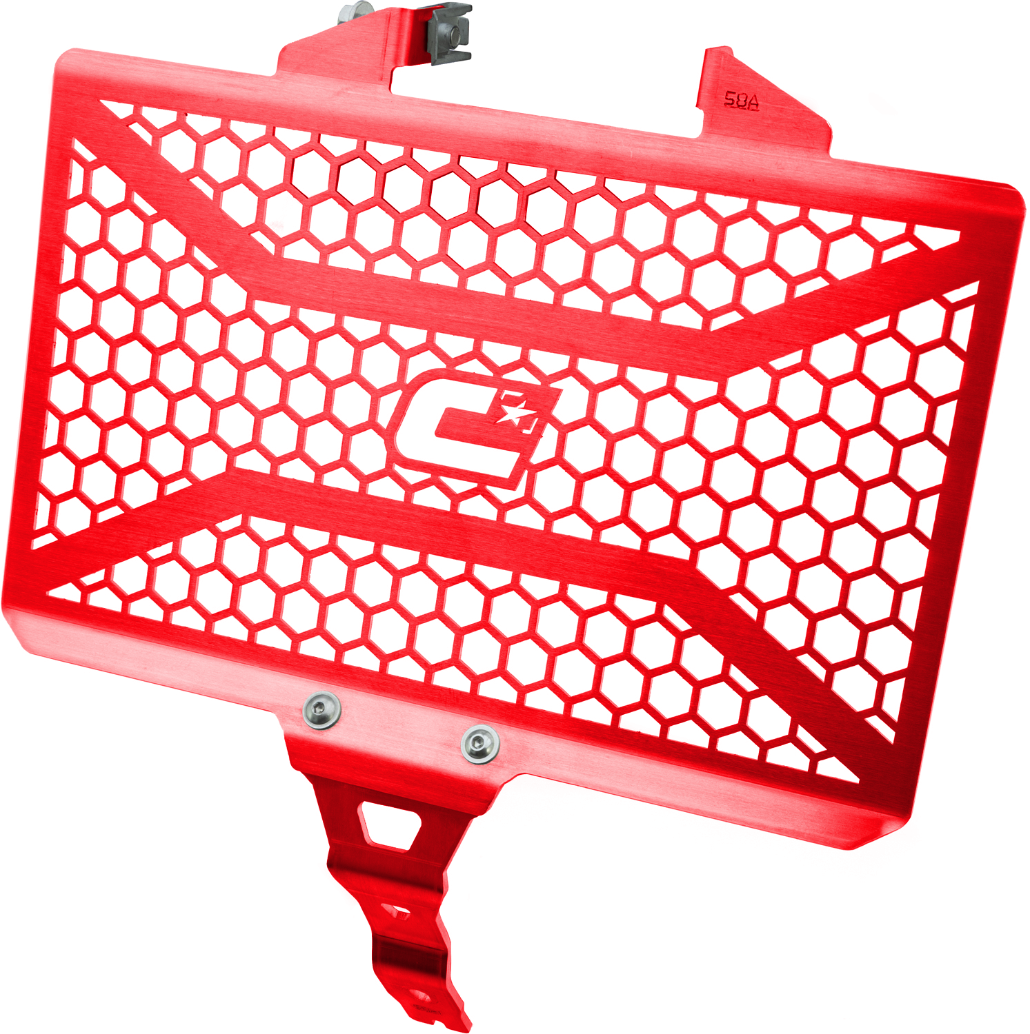 Crosspro front radiator guard (red) Honda NC750X (16-25)
